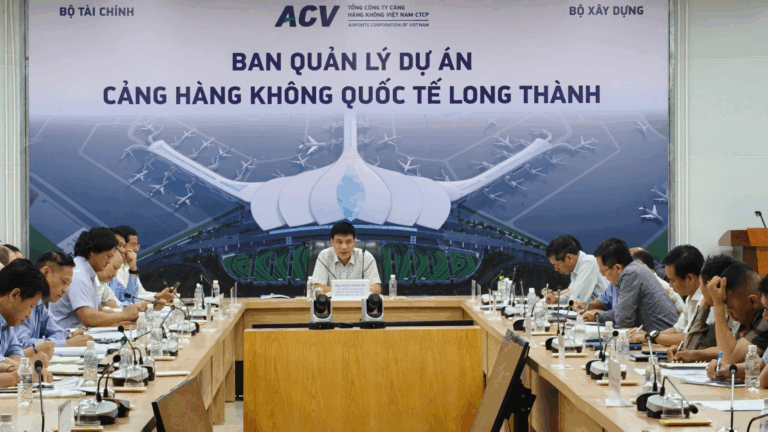 THỨ TRƯỞNG PHẠM MINH HÀ CHỈ ĐẠO ĐẨY NHANH TIẾN ĐỘ GÓI THẦU 4.8 TẠI SÂN BAY LONG THÀNH