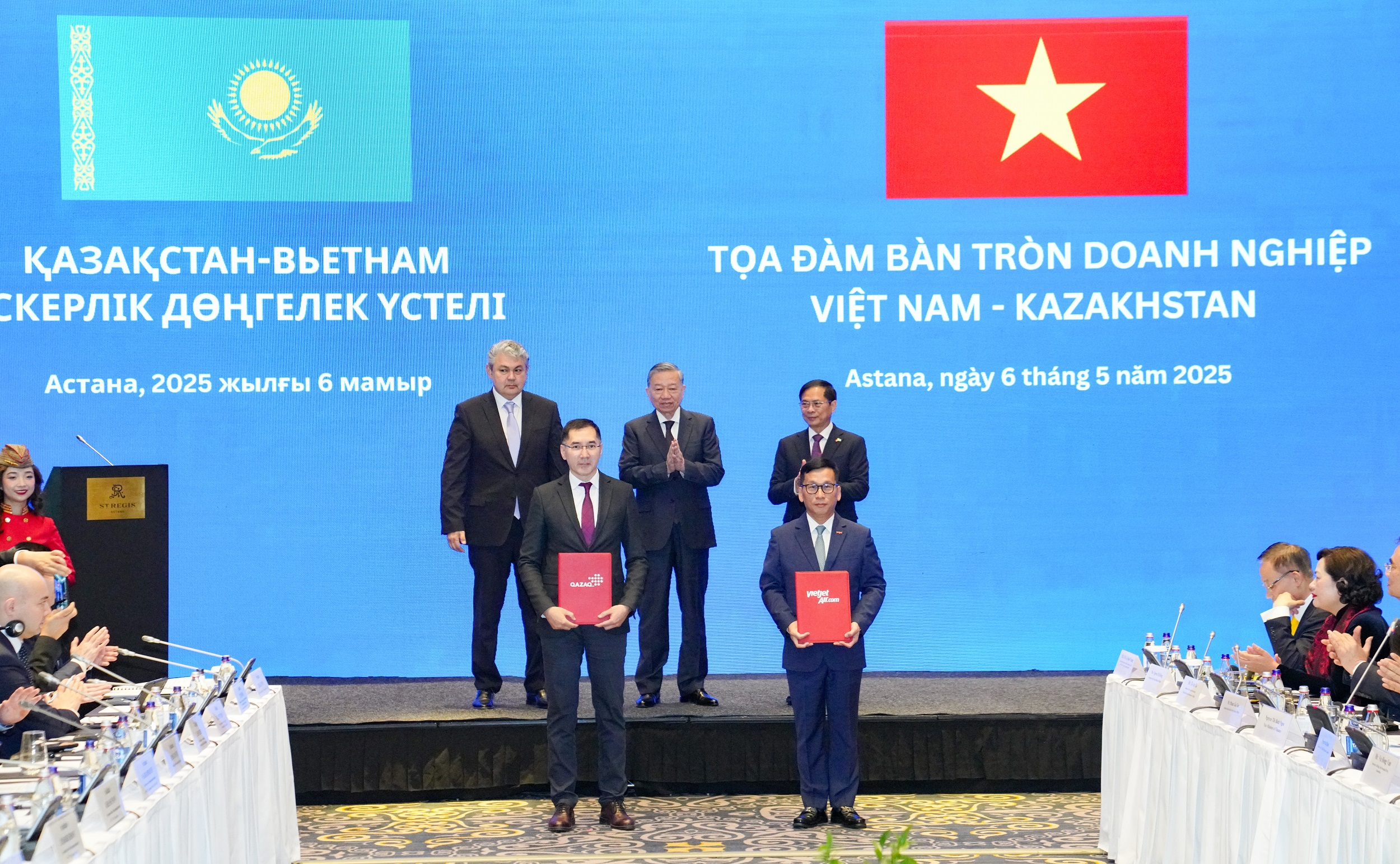 VIETJET CHÍNH THỨC RA MẮT HÃNG HÀNG KHÔNG VIETJET QAZAQSTAN