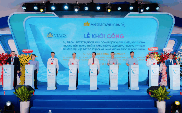 ✈️ VIETNAM AIRLINES KHỞI CÔNG DỰ ÁN DỊCH VỤ KỸ THUẬT MẶT ĐẤT TẠI SÂN BAY LONG THÀNH
