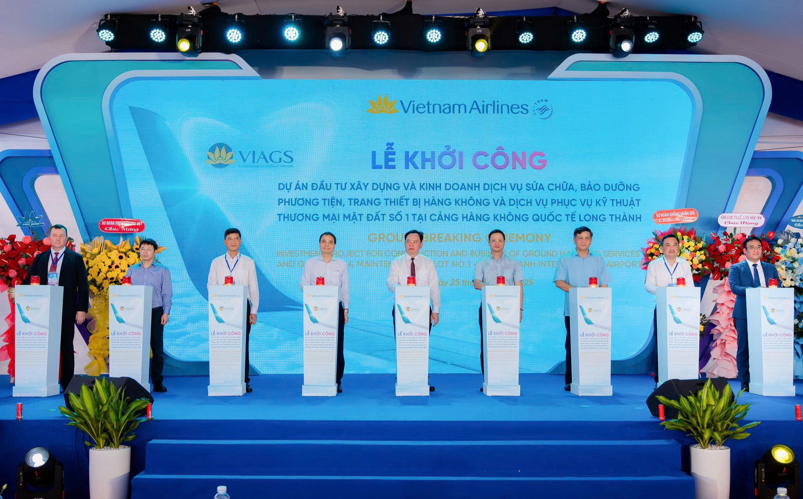 ✈️ VIETNAM AIRLINES KHỞI CÔNG DỰ ÁN DỊCH VỤ KỸ THUẬT MẶT ĐẤT TẠI SÂN BAY LONG THÀNH ✈️ VIETNAM AIRLINES KHỞI CÔNG DỰ ÁN DỊCH VỤ KỸ THUẬT MẶT ĐẤT TẠI SÂN BAY LONG THÀNH